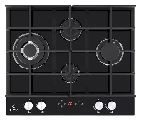 Газовая варочная панель LEX GVG 644 T BL