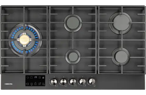 Газовая варочная панель HIBERG VM 9255 B