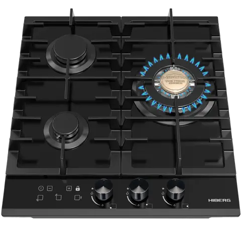 Газовая варочная панель HIBERG VM 4535 B