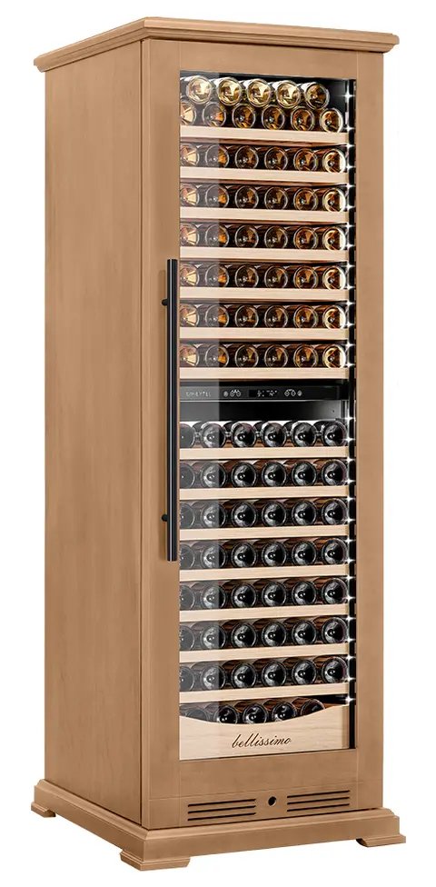Винный шкаф Meyvel MV163PRO-KBT2 (Натуральный бук)