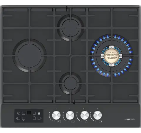 Газовая варочная панель HIBERG VM 6245 Gr