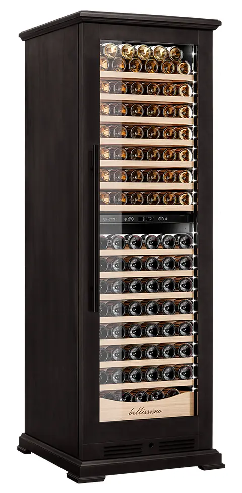 Винный шкаф Meyvel MV163PRO-KBT2 (Тёмный шоколад)