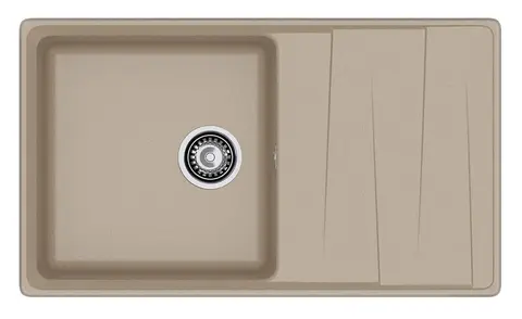 Кухонная мойка Granfest Level 860L (860*500) Песочный