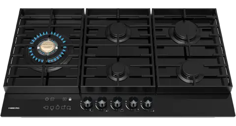 Газовая варочная панель HIBERG VM 9155 B