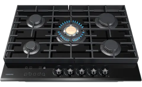 Газовая варочная панель HIBERG VM 7155 B