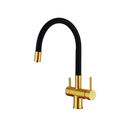 Смеситель Emar ЕС-3015 PVD Golden РАСПРОДАЖА