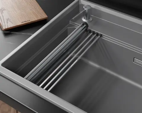 Кухонная мойка Granula KS-7308R (730х520) Алюминиум