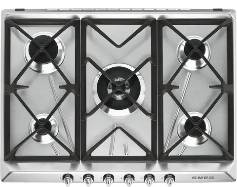 Газовая варочная панель Smeg SR975XGH